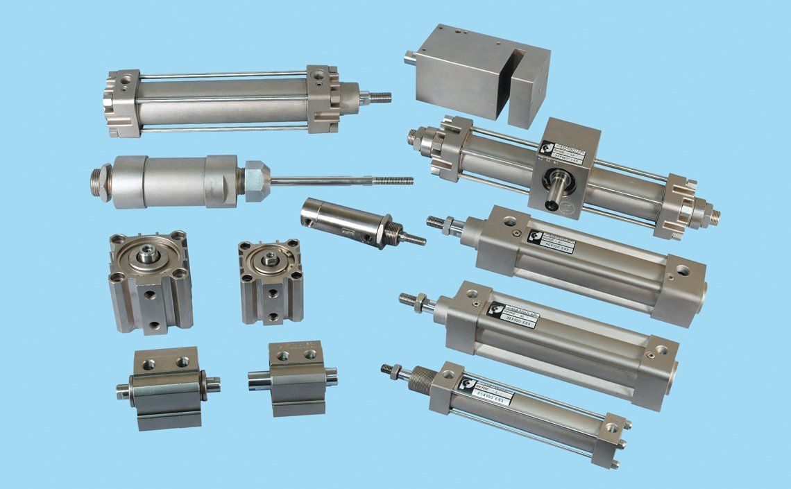 Pneumatic and mechanical components