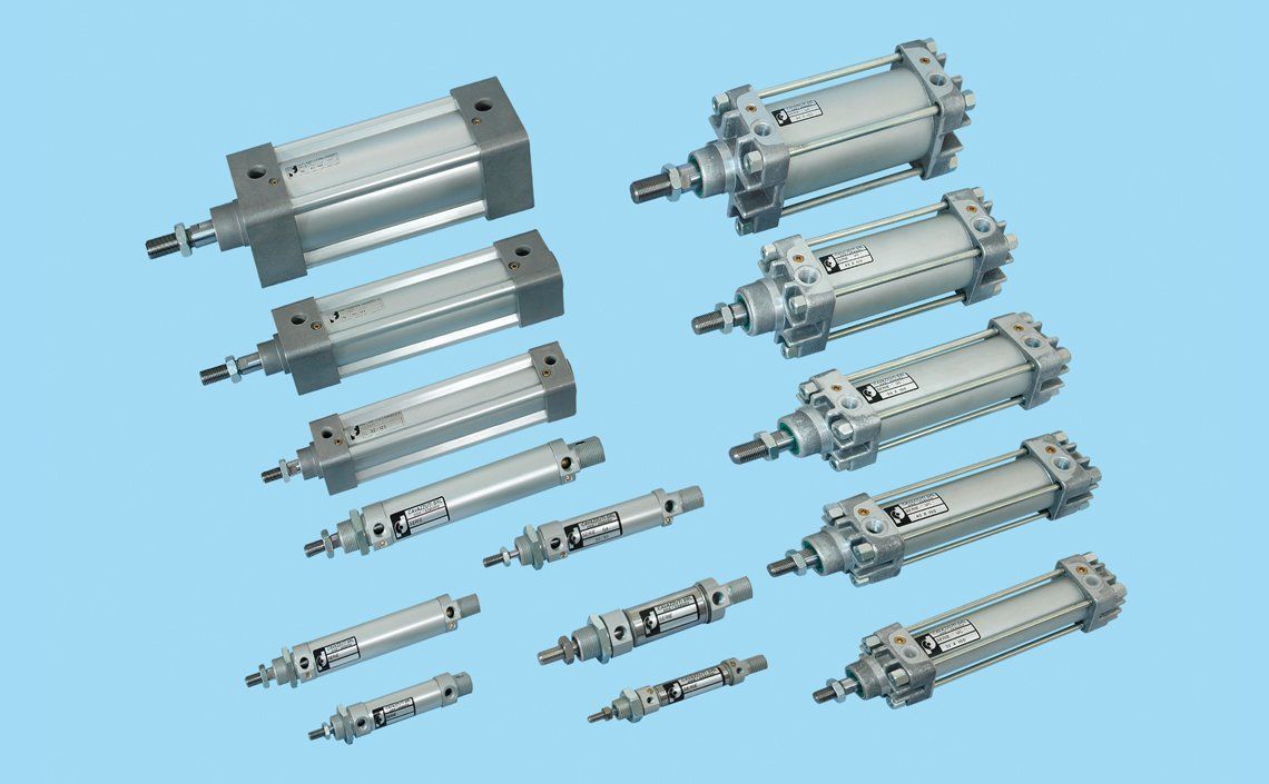 Cylinders to ISO-CETOP-CNOMO-VDMA 